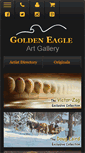 Mobile Screenshot of goldeneagleartgallery.com